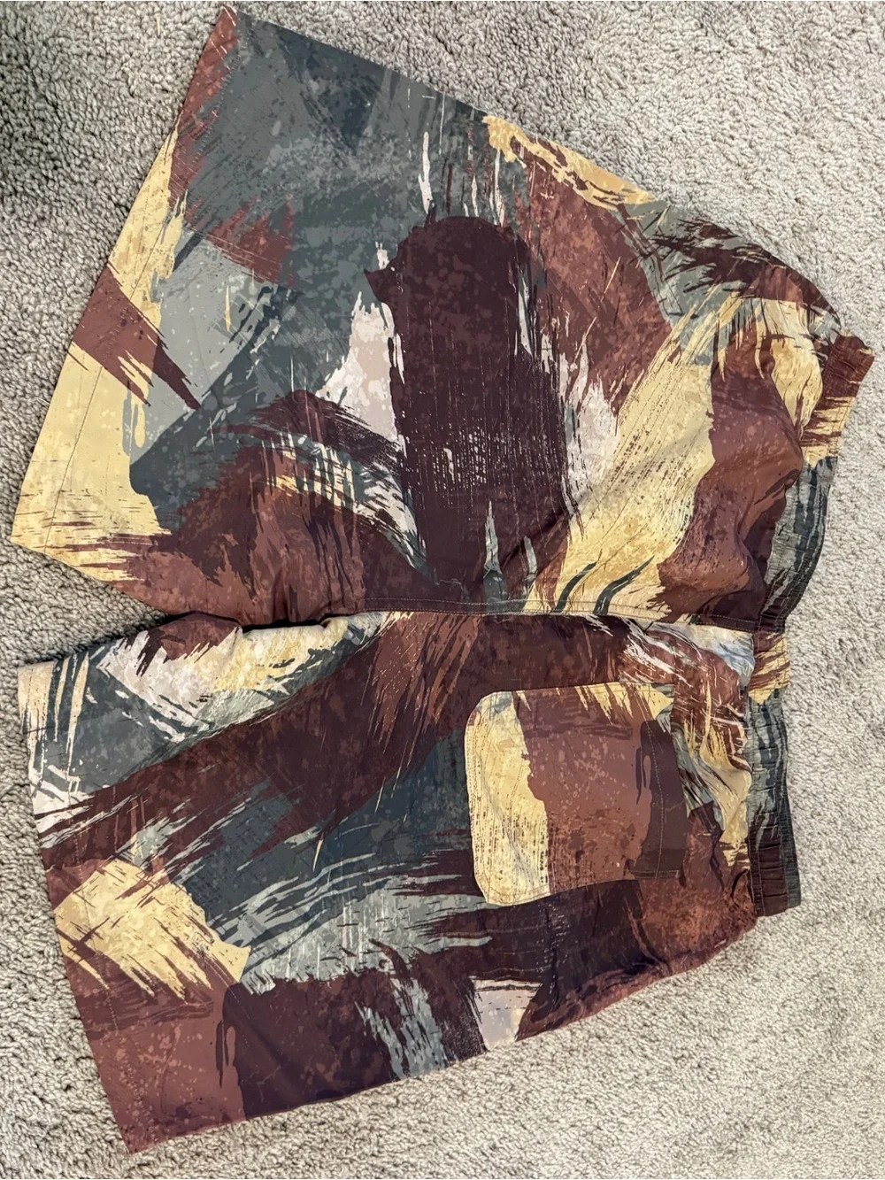 LRG Lifted Research Group Boardshorts Mens Camo Drawstring Swim Pockets